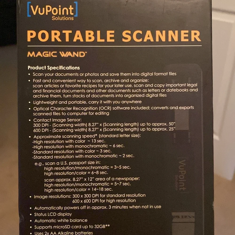 Portable Scanner - Picture 2 of 7